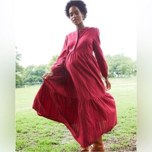 NWOT Hatch Maternity Maxi Dress